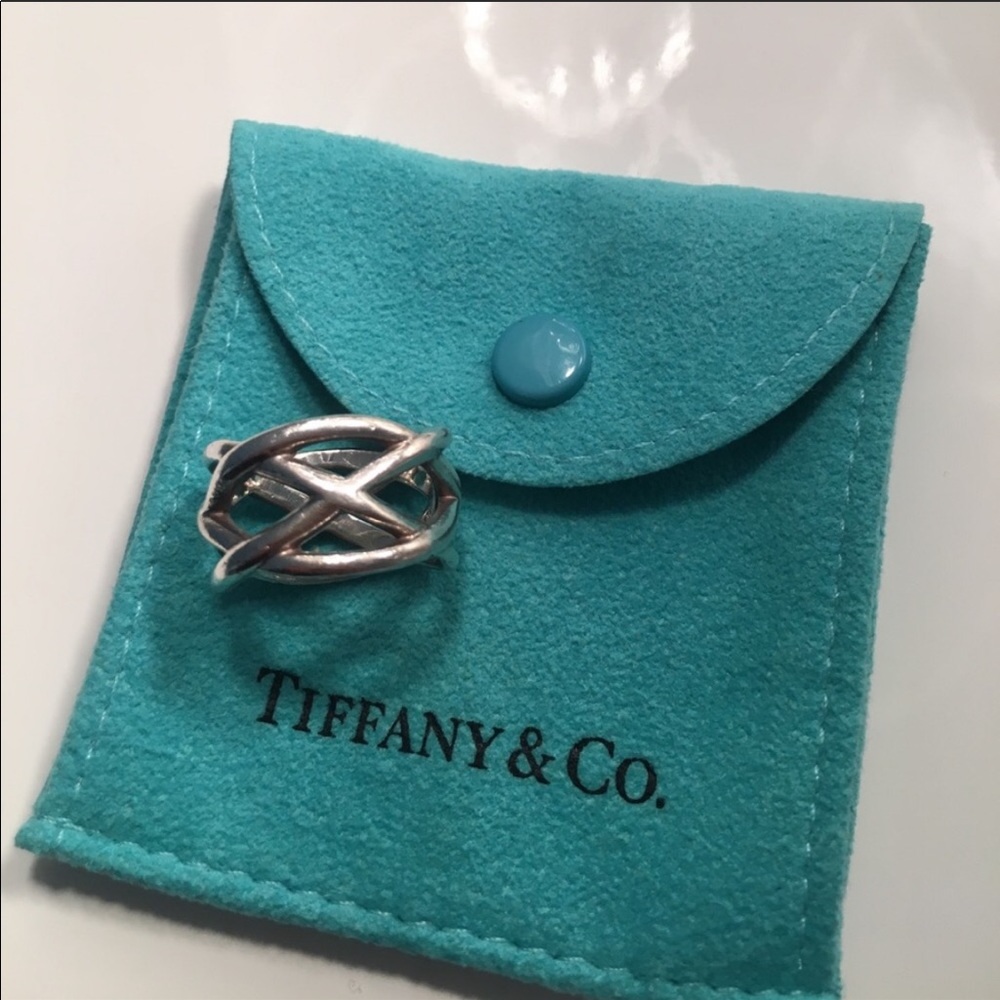 Tiffany & Co. Braided Crisscross Ring